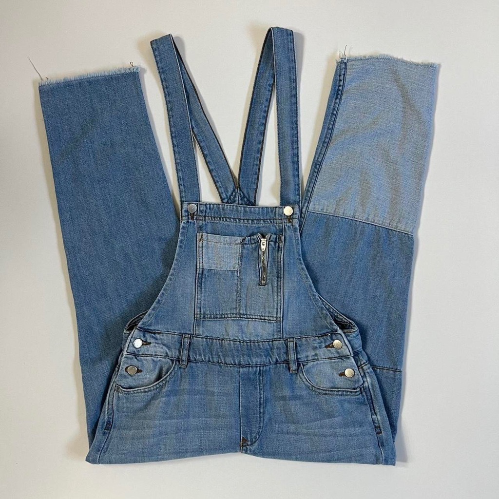 Zara Patchwork Overalls